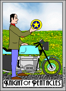 Pentacles, Knight